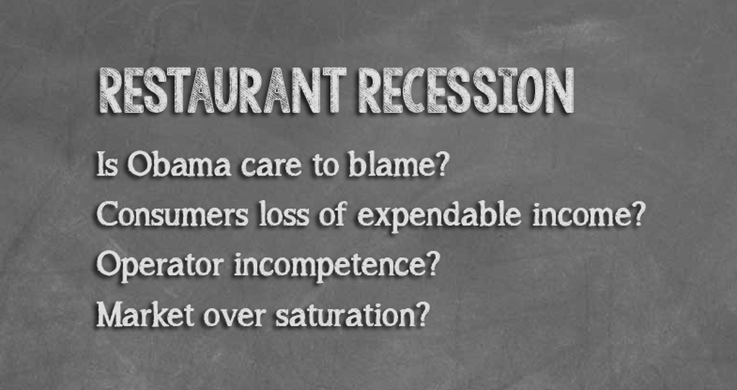 Restuarnt Recession?